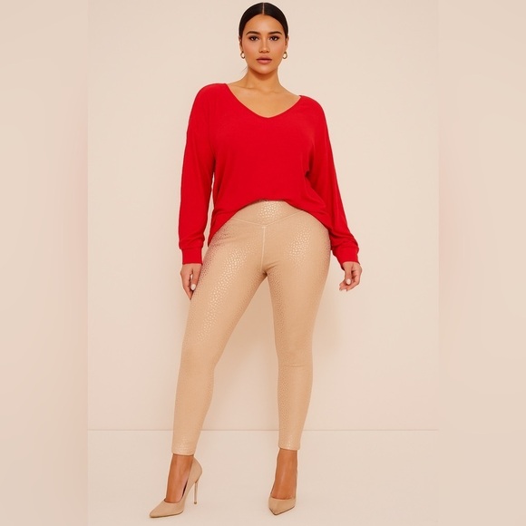 Buffbunny Collection Pants - BuffBunny ⭐️Gold High-Waisted Leggings